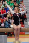 Portage varsity gymnast Madison Kurtz for sectional beam
