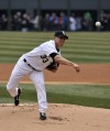 White Sox starting pitcher Dylan Axelrod throws against the Seattle Mariners during the first inning Saturday.