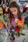 Pies, flowers take center stage