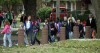 Students, parents walk to school for International Walk and Bike to School Day