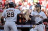 Gregor Blanco, Hector Sanchez