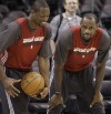 LeBron vs Durant, Heat vs Thunder, in NBA finals