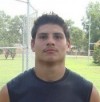 River Forest football player Jon Flores