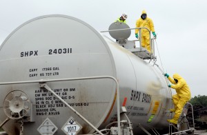 Riverdale, area emergency services run hazard drill