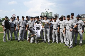 Peavy, Dunn lead White Sox past Cubs 6-0