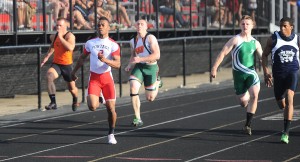Portage sprinter Blake impressive in return at boys track sectional