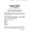 South Shore Convention & Visitors Authority Board Meetings