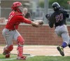 Rebels score 13 unanswered runs in rivalry baseball game