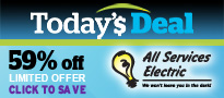 Today's Deal Promo Box -all services electric 
