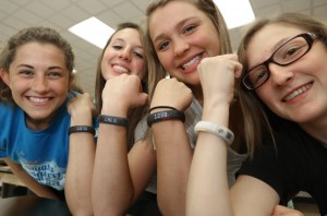 Nike Fuel Bands allow Lowell students to track energy output