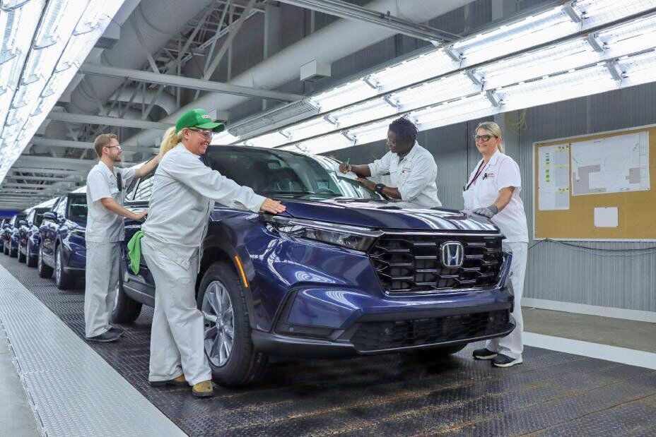 Big Challenge Honda Plant In Alliston Begins Mass Production Of