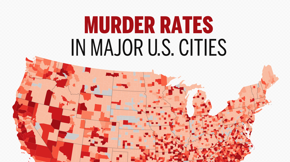 30 major U.S. areas with the highest murder rates National News