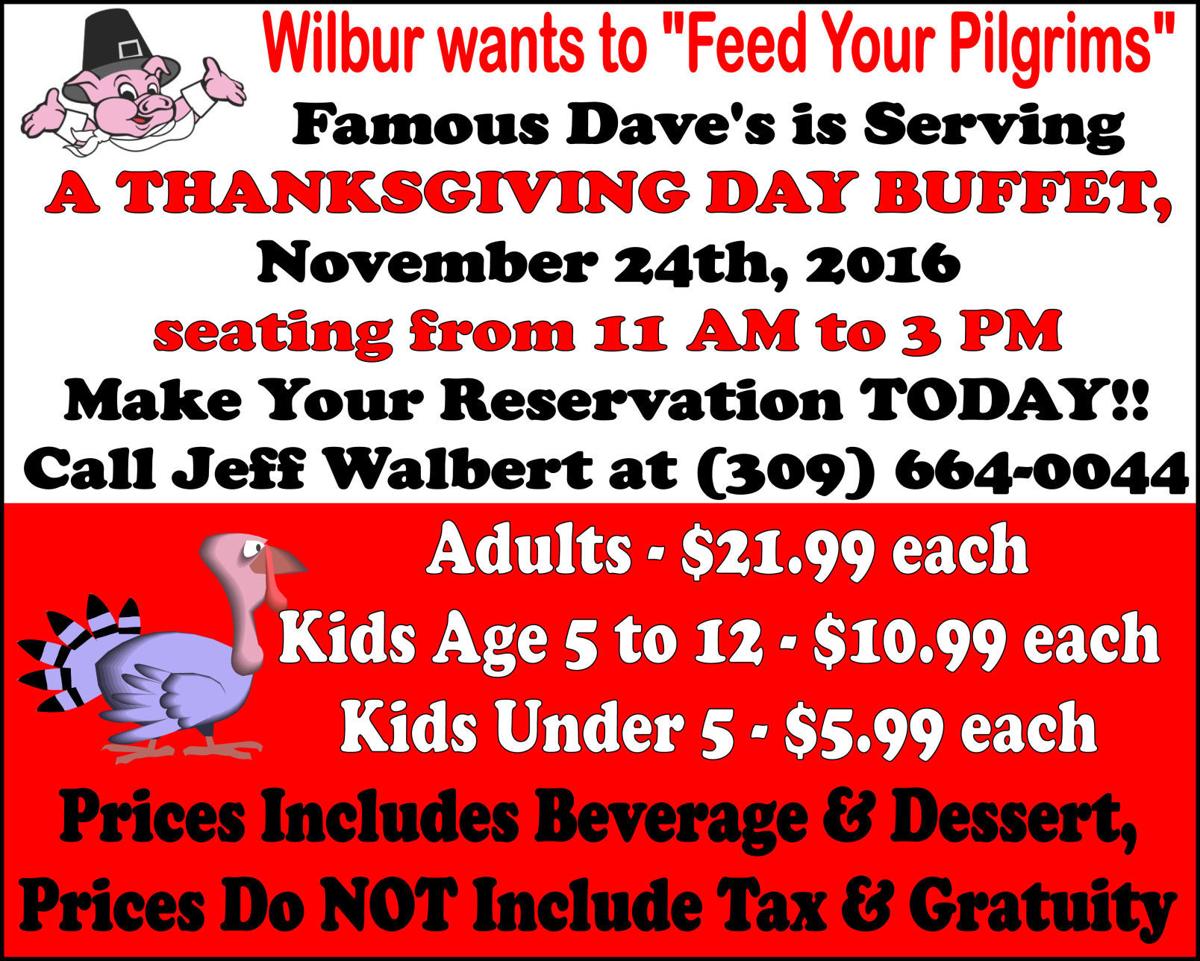 B-N restaurants open on Thanksgiving Day | Entertainment ...
