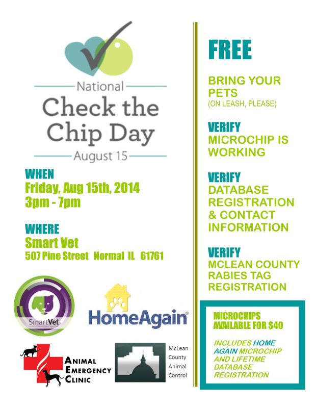 Event National Check the Chip Day