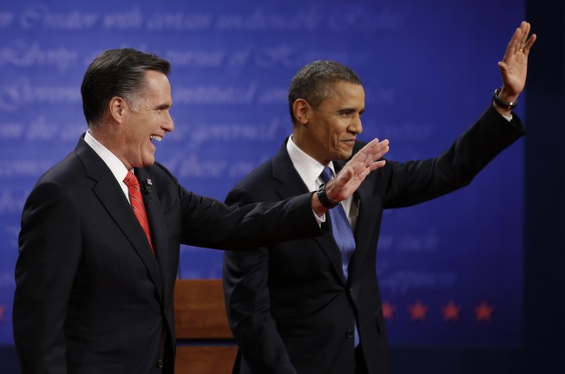 Obama, Romney clash on economy in first 2012 debate