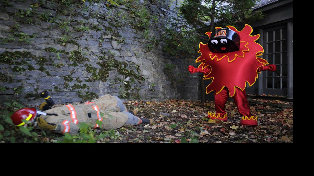 Meet Scorch, the Adirondack Flames mascot | Blogs | poststar.com