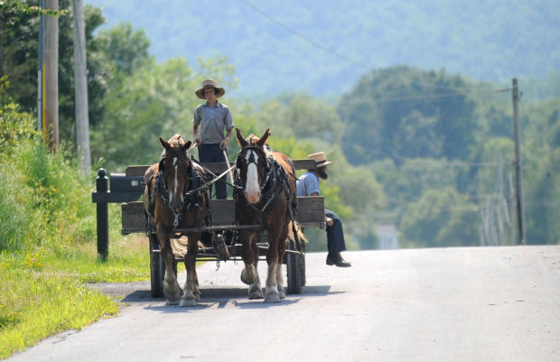 Whitehall opens arms to Amish
