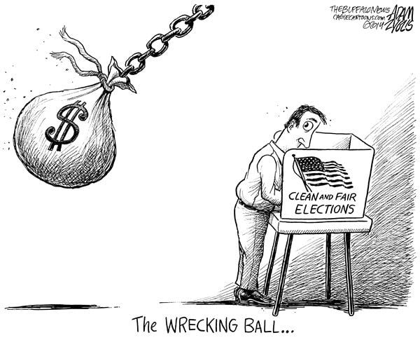 Image result for rigged election cartoons