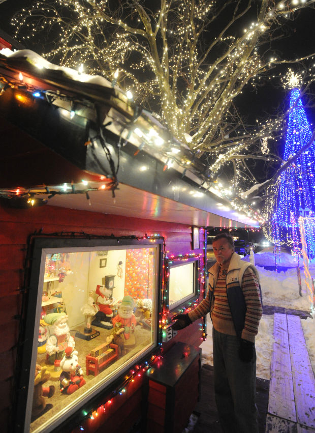 Lighting up the holiday nights