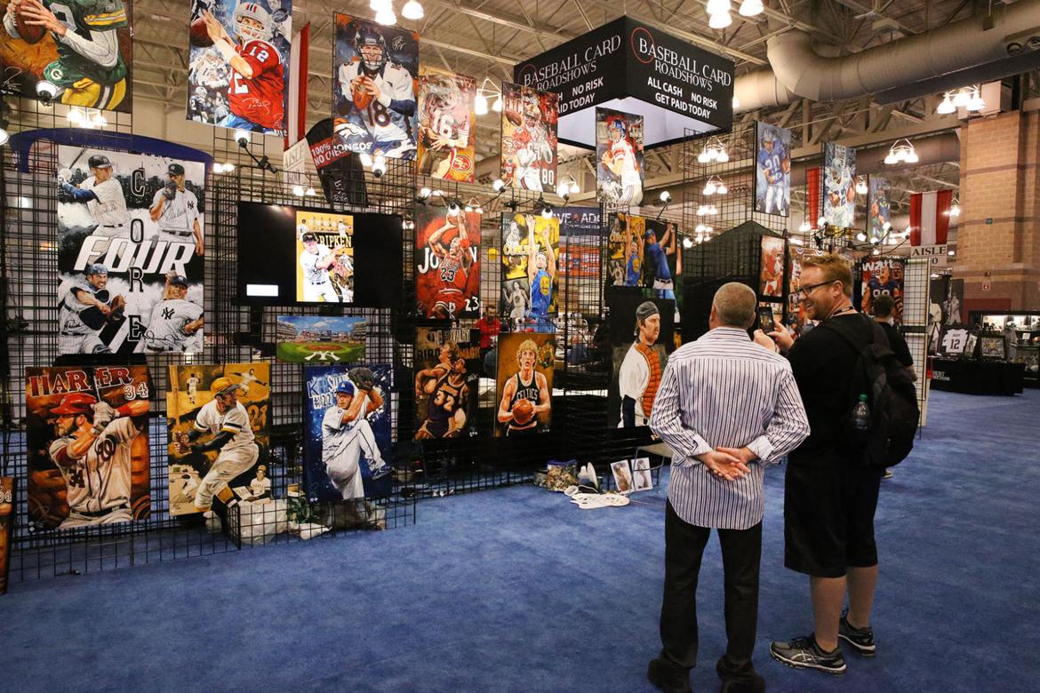 National Sports Collectors Convention Press of Atlantic City Photo