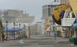 Atlantic City Boardwalk Sandy