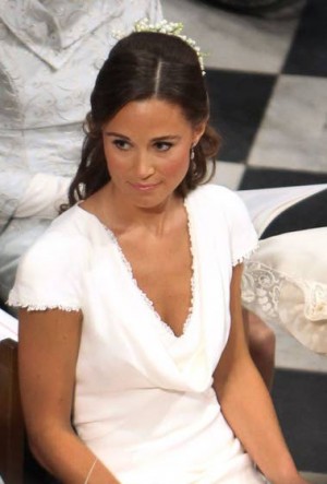 Pippa Middleton was a crowd pleaser at the royal wedding 