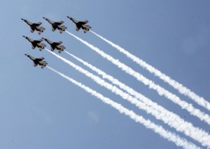 Atlantic City Airshow thunderbirds