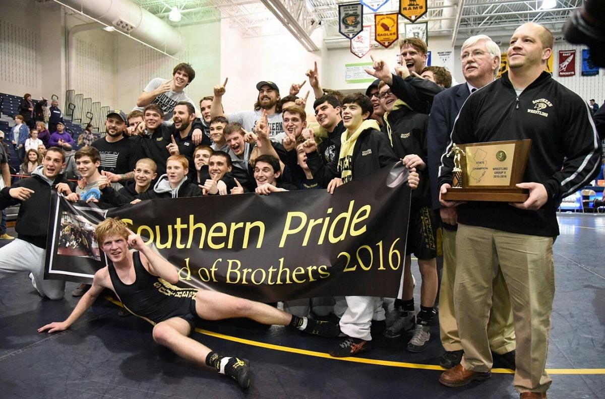 Southern Regional wrestlers win state Group V title High