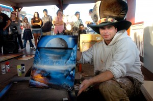 boardwalk artist