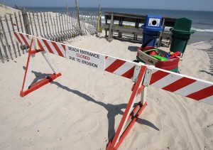 beaches closed