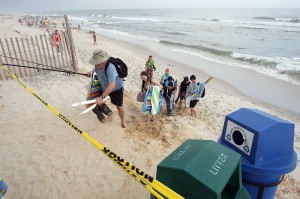 beaches closed