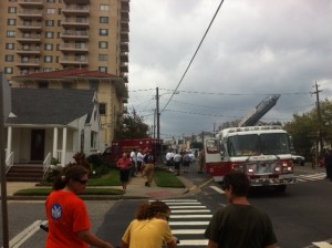 ventnor ambulance into home