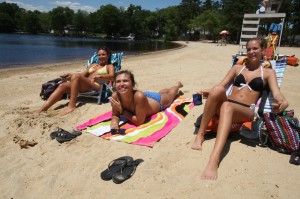 Hamilton Township cove beach