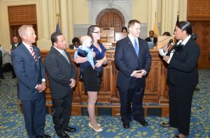 Swear in