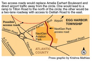 Airport Circle changes