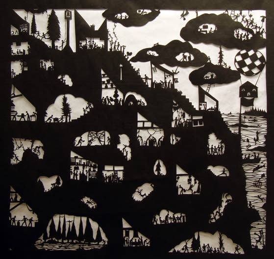 Hammonton exhibit features artists' creative uses of paper