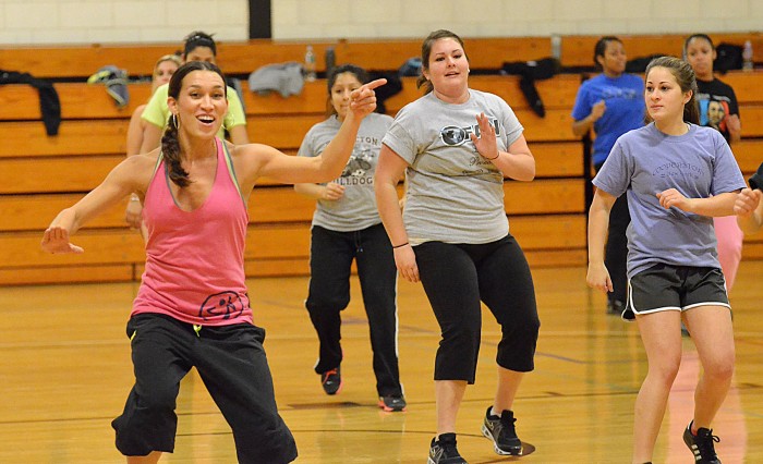 press it forward zumba