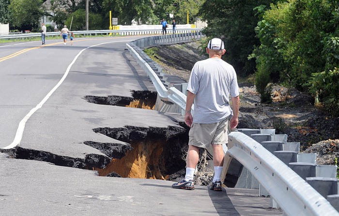 Upper Flood Damage