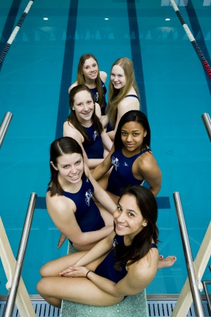 AC girls swim team