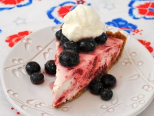 Fourth of July dessert pie