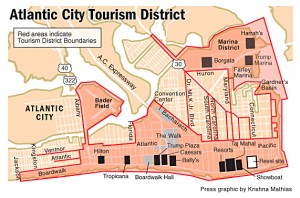AC tourism map