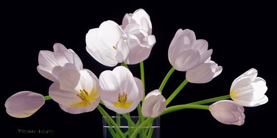 Painter's realistic flower exhibit heads to Ocean Galleries in Stone Harbor