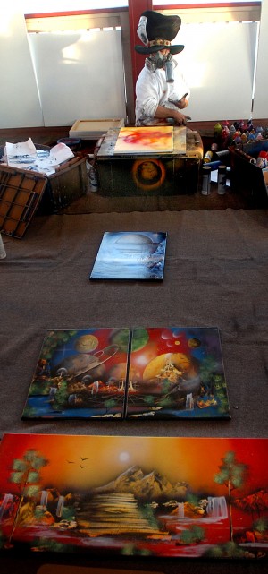 boardwalk artist