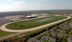 race course aerial
