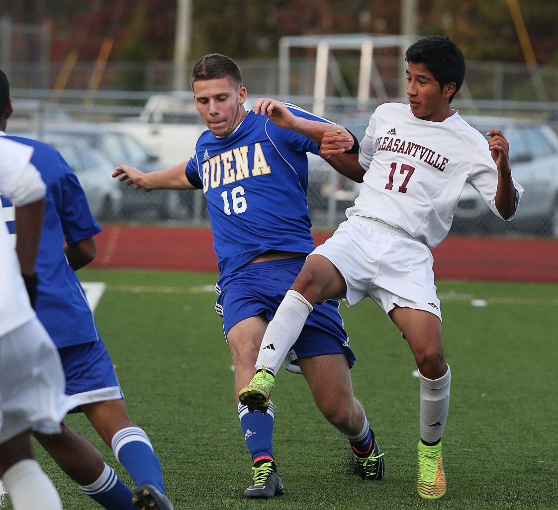 Boys soccer Pleasantville rallies past Buena for first playoff win