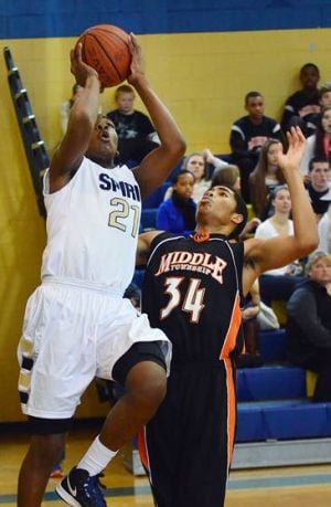 Middle Township boys basketball wins rough, tough road game at Holy Spirit
