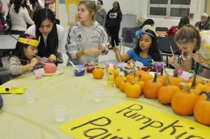 Three MTHS clubs join to stage dinner for Caring for Kids clients