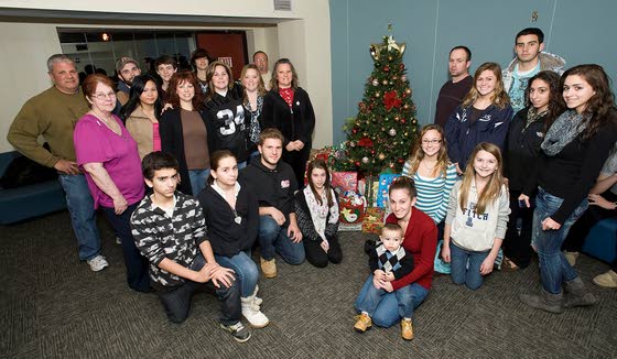 Local families help fill wish lists of residents at Covenant House