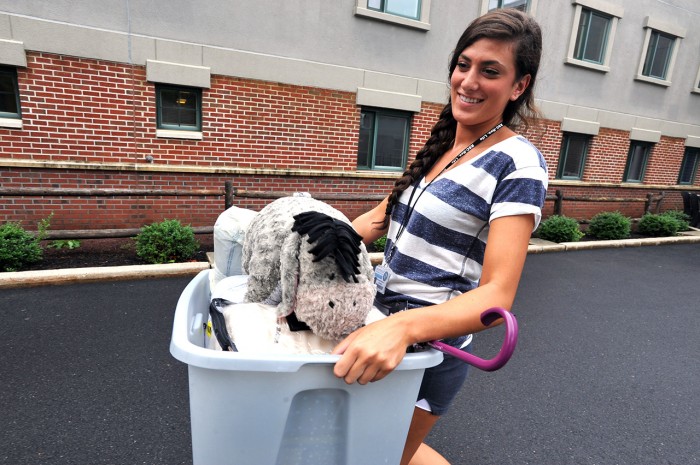 Stockton move-in day