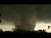 TORNADO INTERCEPT!  just northeast of Edmond, OK! Jim Cantore on-board!